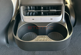 Rear Seat Cup Holder & Organizer - Model 3/Y