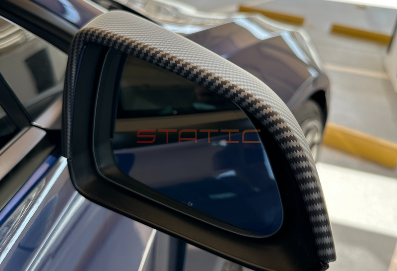 Carbon Fiber Side Mirrors - Model Y