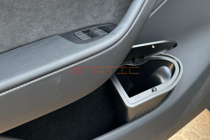 2PCS Front Door Trash Cans with Lid - Model Y