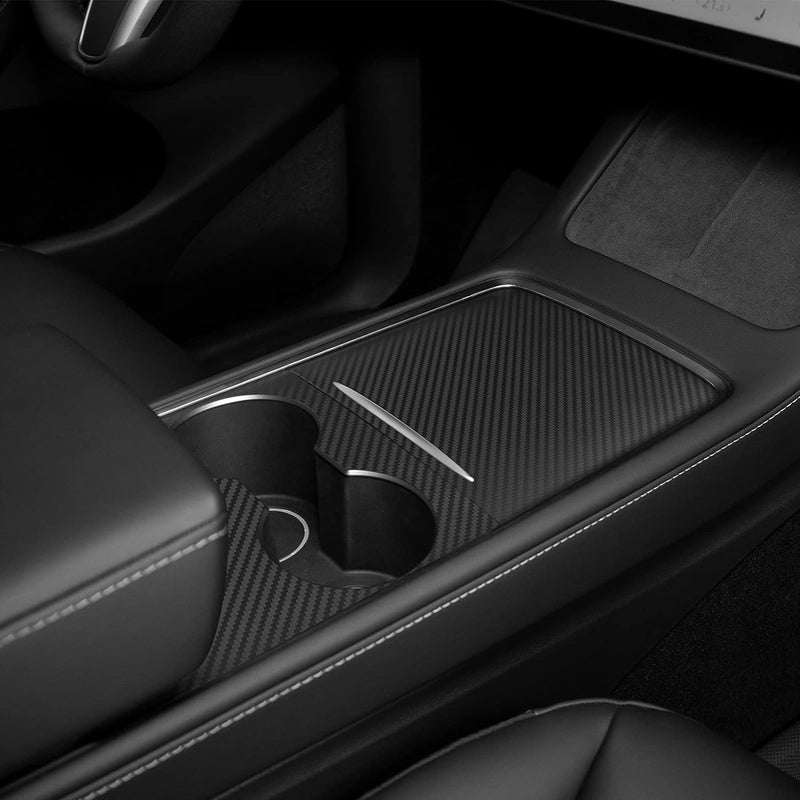 Center Console Protective Sticker Covers - Model 3/Y