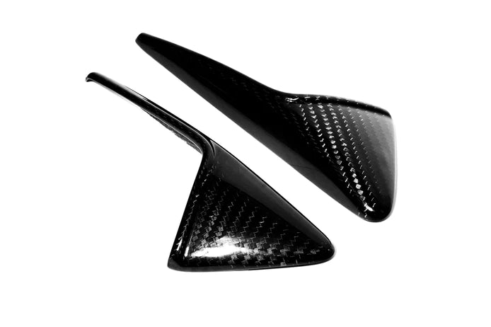 Glossy Carbon Fiber Side Camera Covers