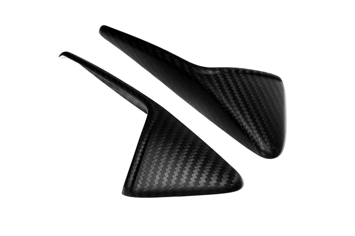 Matte Carbon Fiber Side Camera Covers