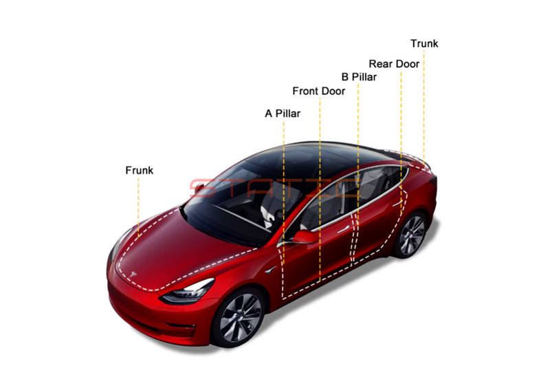 Tesla Noise Insulation Seal Kit - Model Y