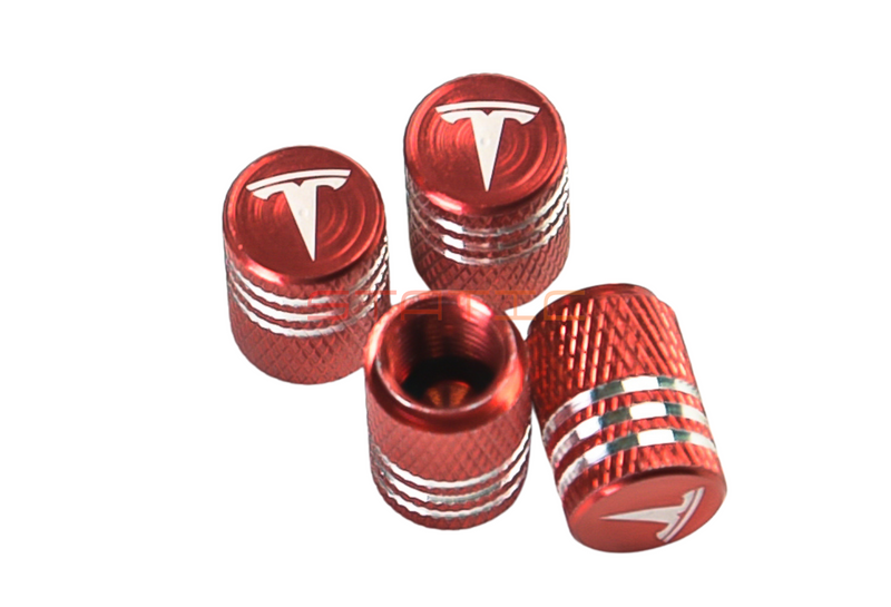 Tire Valve Cap Set - Model 3/Y