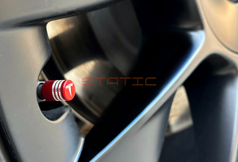 Tire Valve Cap Set - Model 3/Y